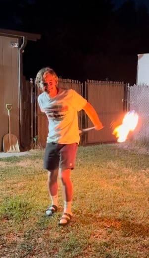 First flame